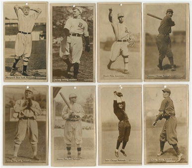 1914 T222 Fatima "Baseball Players, American Athletic Champions and Photoplay Stars" Collection (27) Including Marquard